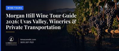 Morgan Hill Wine Tour Guide 2026: Uvas Valley, Wineries & Private Transportation